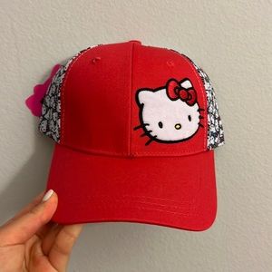 BRAND NEW Red Hello Kitty Trucker Hat